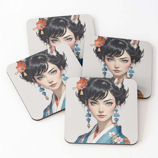 Item preview, Kitsune woman designed and sold by Chantel Fourie.