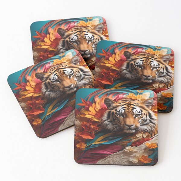 Item preview, Abstract Wildlife Symphony designed and sold by Enchanting Art Vista.