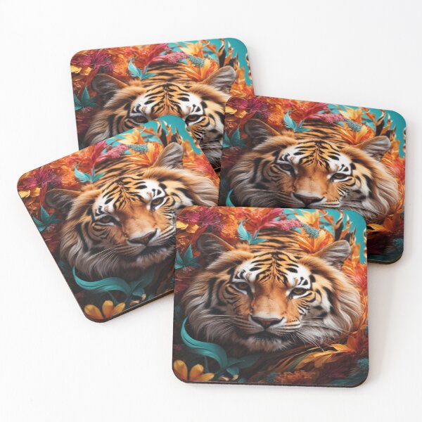Item preview, Abstract Tiger designed and sold by Enchanting Art Vista.