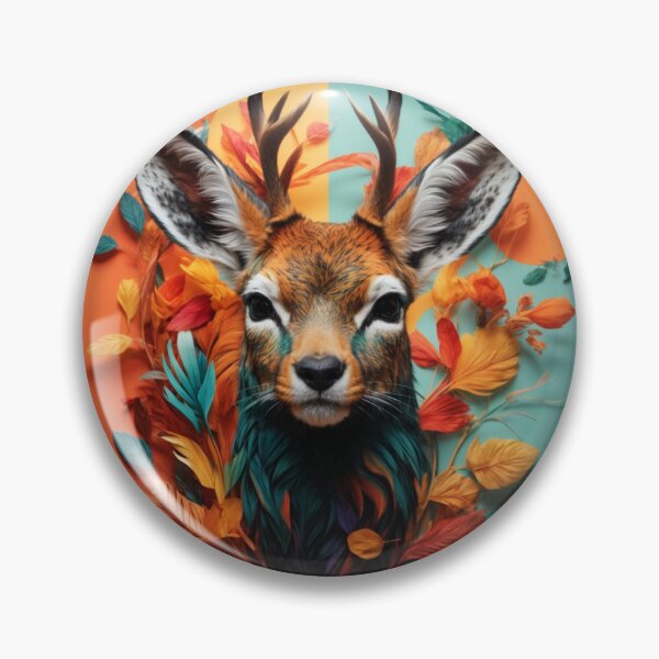 Item preview, Abstract Deer designed and sold by Enchanting Art Vista.