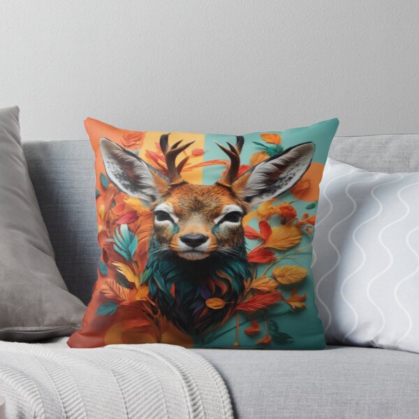 Item preview, Abstract Deer designed and sold by Enchanting Art Vista.