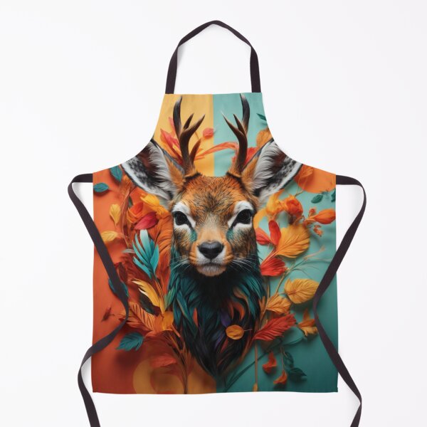 Item preview, Abstract Deer designed and sold by Enchanting Art Vista.