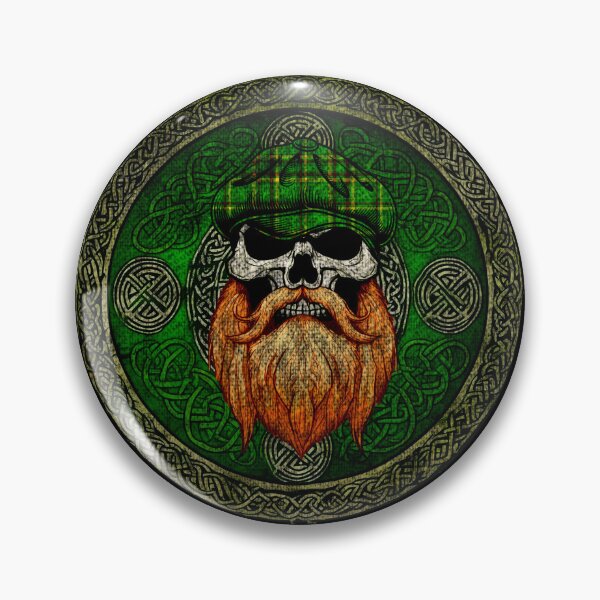 Item preview, Irish Skull Distressed-St. Paddy's Day designed and sold by Wtp1985.