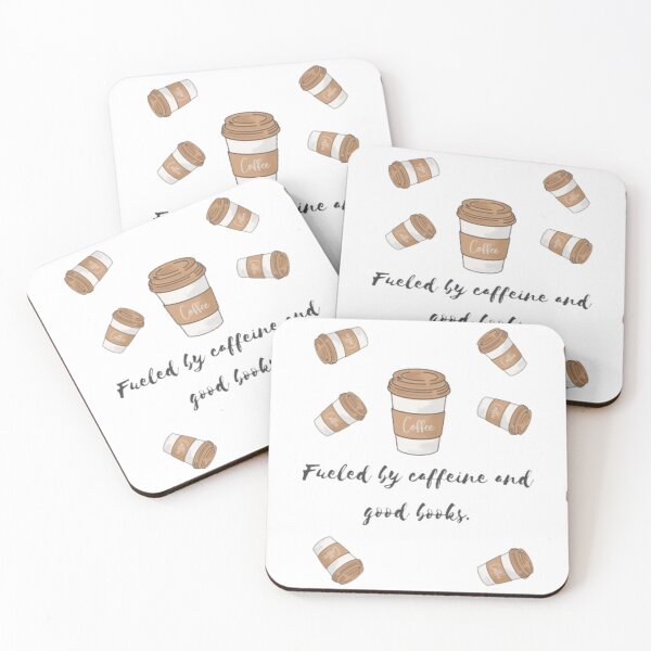 Item preview, Fueled by caffeine and good books designed and sold by susannapujolcli.