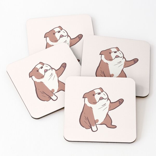 Item preview, bulldog playing  designed and sold by Mayarart.