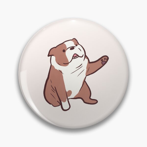 Item preview, bulldog playing  designed and sold by Mayarart.