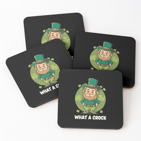 Item preview, St Patricks Day Leprechaun Funny What A Crock designed and sold by w1ckerman.