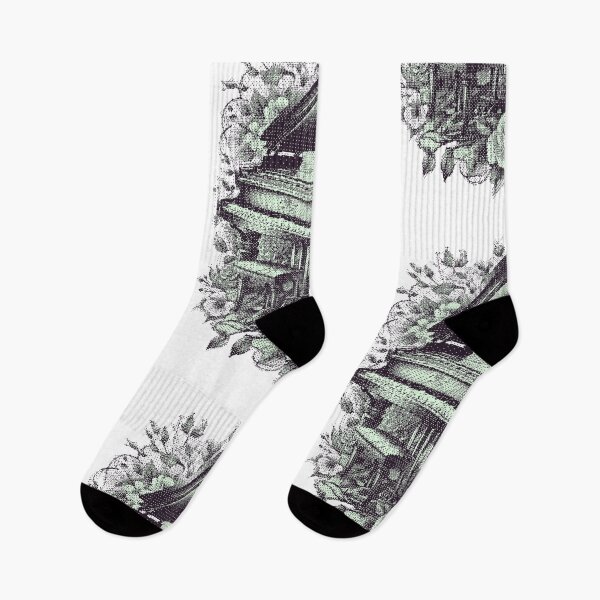 Item preview, Piano & roses pixel art Nokia green designed and sold by Music-matter.