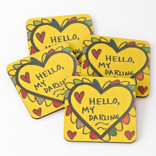 Item preview, Hello, My Darling designed and sold by Tashkovski.