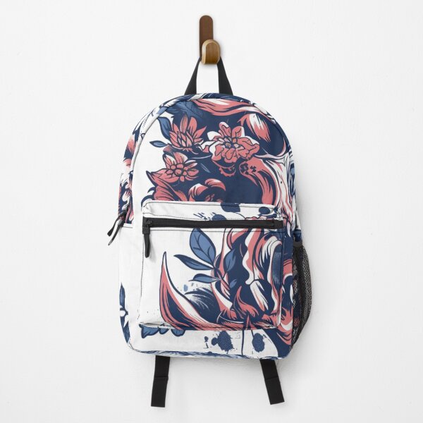 Item preview, Skull surrounded by flowers designed and sold by MateLDN.