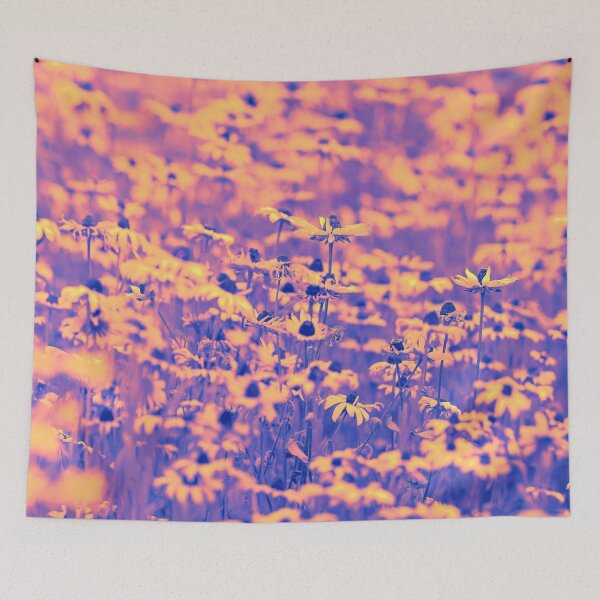Item preview, Vintage style flower meadow designed and sold by CyaniRose.
