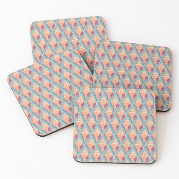 Item preview, Pastel Beach Shell Pattern designed and sold by AllisonDelDuca.