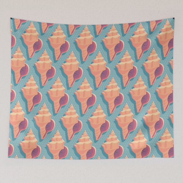 Item preview, Pastel Beach Shell Pattern designed and sold by AllisonDelDuca.