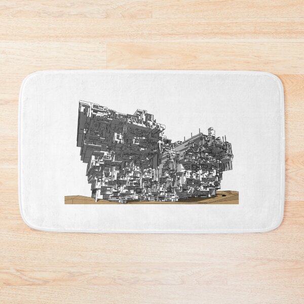 Item preview, Utopia city fortress designed and sold by m-yoga-store.