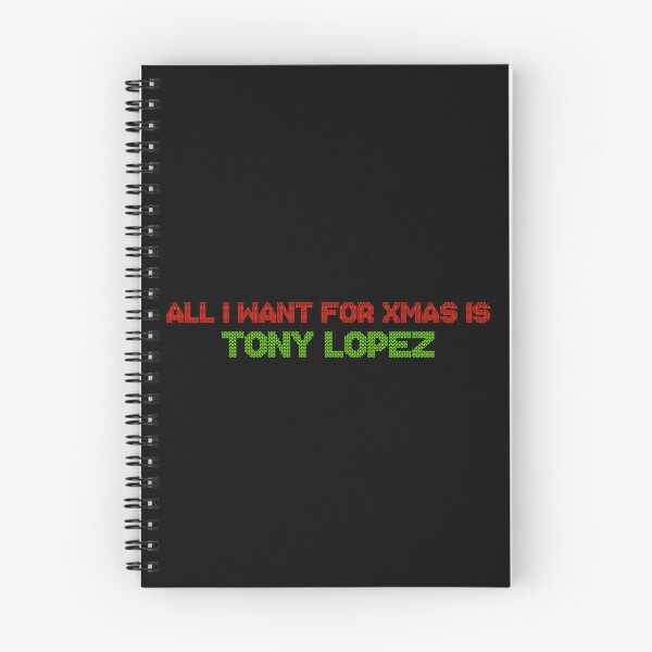 Item preview, All I Want for Xmas is Tony Lopez designed and sold by 2000sbabyangel.