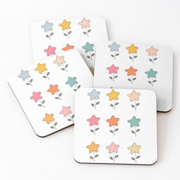 Item preview, Cute colorful flowers 3 designed and sold by BALCONYDOORS.