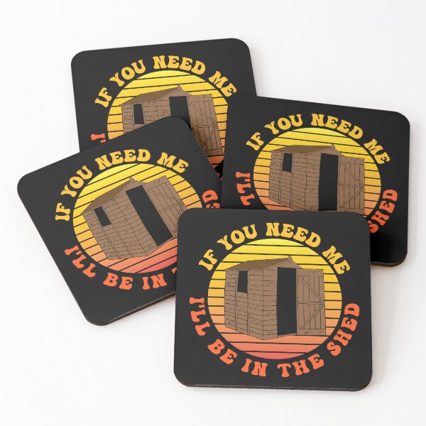 Item preview, I'll Be In The Shed Funny Dad Birthday Quote designed and sold by HotHibiscus.
