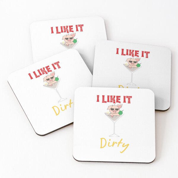 Item preview, Dirty Martini T Shirt / I Like It Dirty Stickers  designed and sold by Designsleashed.