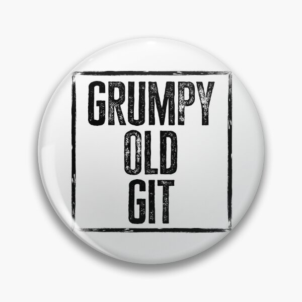 Item preview, Grumpy Old Git designed and sold by Angry Swan Designs.