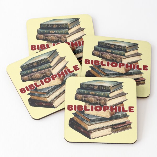 Item preview, Hello Bibliophile designed and sold by VikArtStudio.