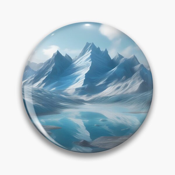 Item preview, GLACIAL LANDSCAPE designed and sold by PIGCASSOSAIART.