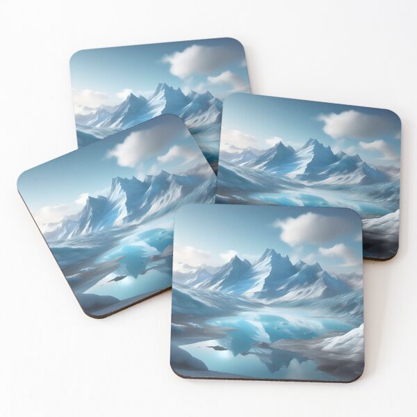 Item preview, GLACIAL LANDSCAPE designed and sold by PIGCASSOSAIART.