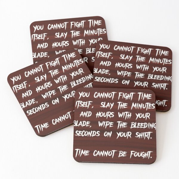 Item preview, Time Cannot Be Fought quote from httyd book 9 designed and sold by hannaHBackward.