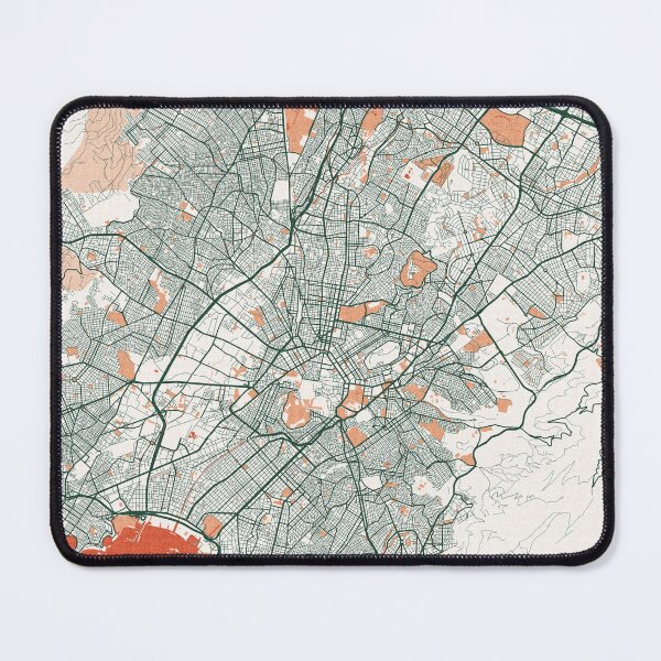 Item preview, Athens City Map of Greece  - Bohemian designed and sold by deMAP.