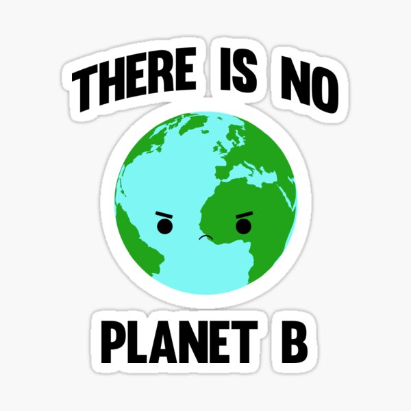 There Is No Planet B Earth Day Sticker