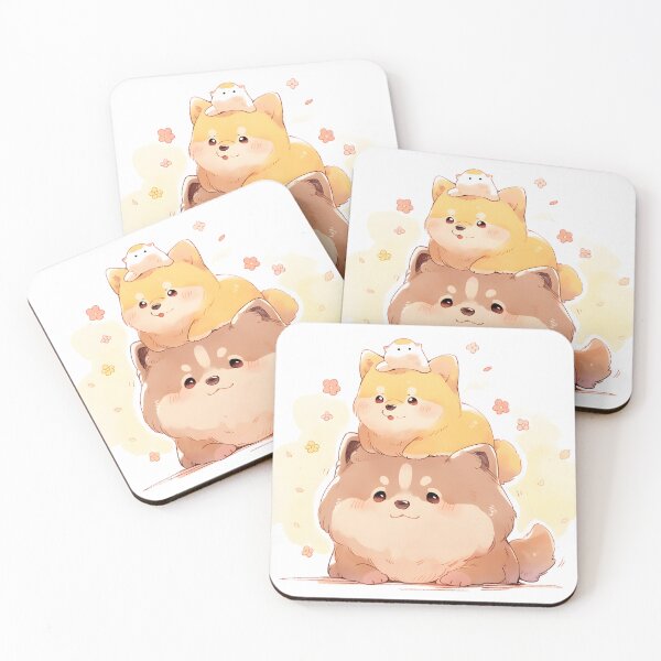 Item preview, Cute and friendly animals on top of each other [RB_10] designed and sold by G-Teddy.