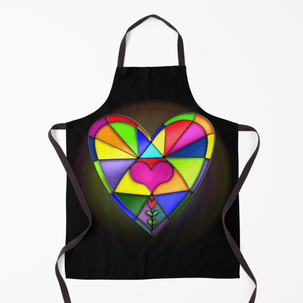 Item preview, Stained heart designed and sold by TheDogBotherer.