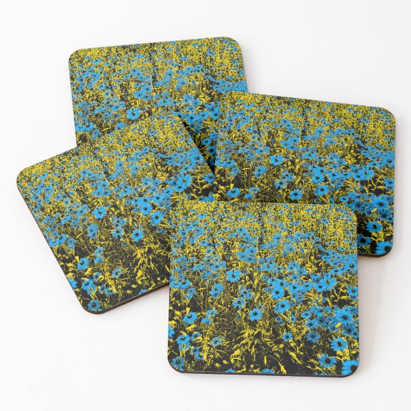 Item preview, Psychedelic wildflower meadow designed and sold by CyaniRose.