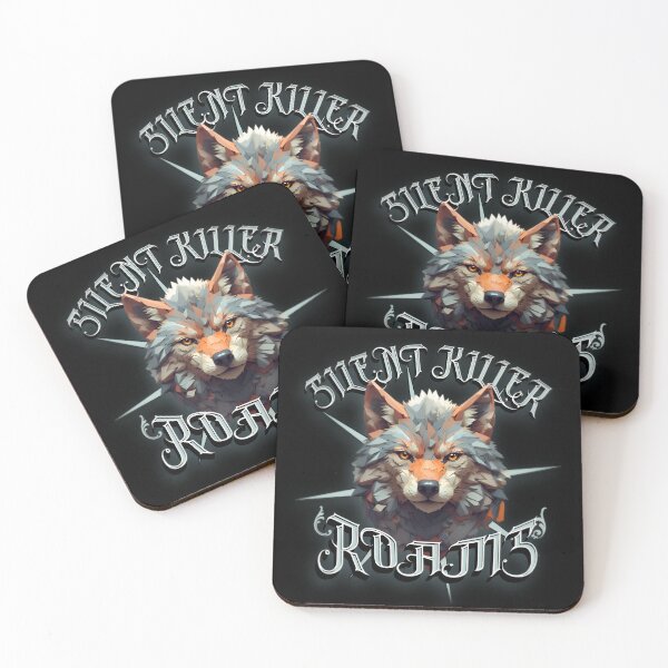 Item preview, Silent Killer Roams / Lone Wolf Motivation designed and sold by PolygonPinnacle.