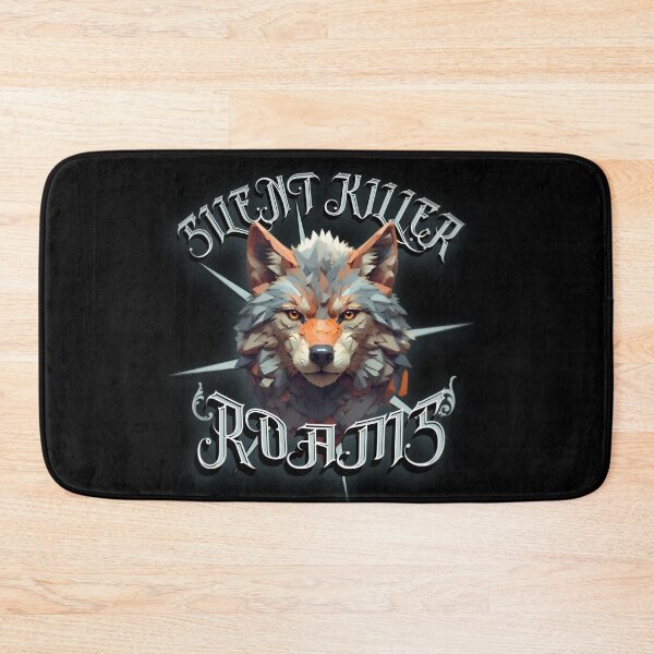 Item preview, Silent Killer Roams / Lone Wolf Motivation designed and sold by PolygonPinnacle.