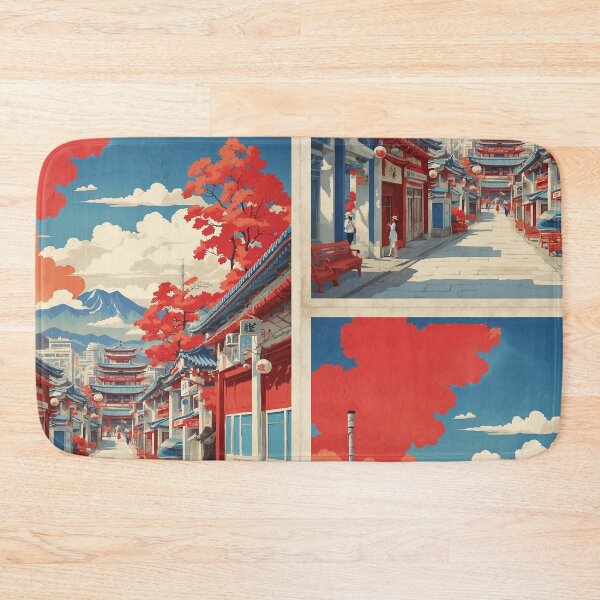 Item preview, Daegu South Korea Tourism Vintage Poster 2 designed and sold by TravelersGems.