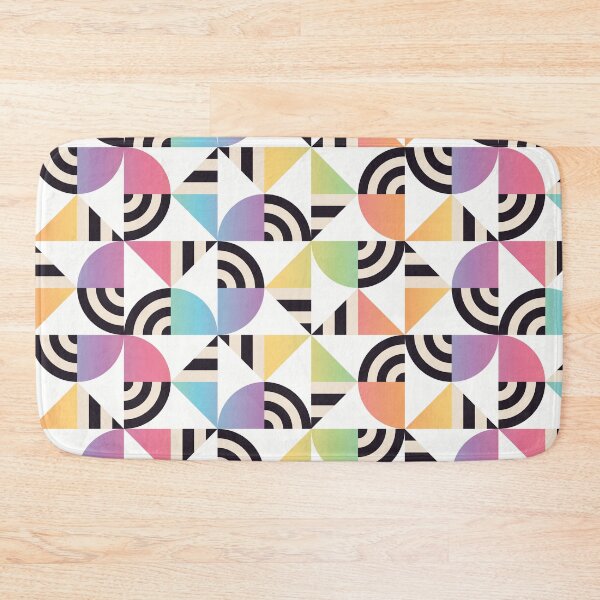 Item preview, Pastel Rainbow Geometric Pattern designed and sold by AllisonDelDuca.