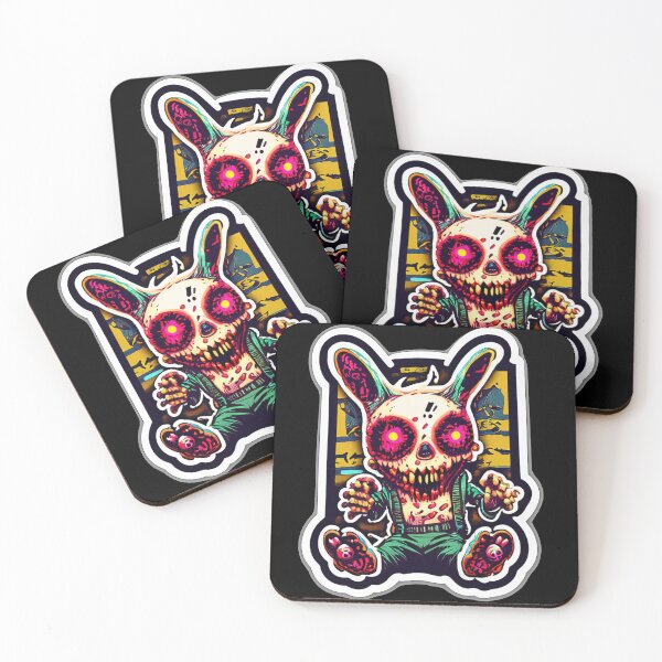 Item preview, Creepy Zombie Rabbit: Nightmarish Nocturnal Denizen designed and sold by WASABIgreen.