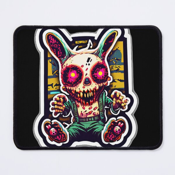 Item preview, Creepy Zombie Rabbit: Nightmarish Nocturnal Denizen designed and sold by WASABIgreen.