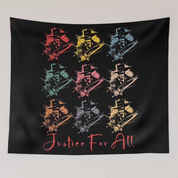 Item preview, Colorido Zorro Justicia para todos designed and sold by raymondjmcd.