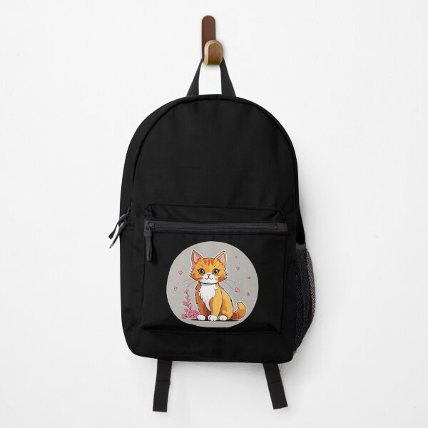 Item preview, Adorable Kitty Love - Cute Cat Graphic Print designed and sold by Teezone-Art.