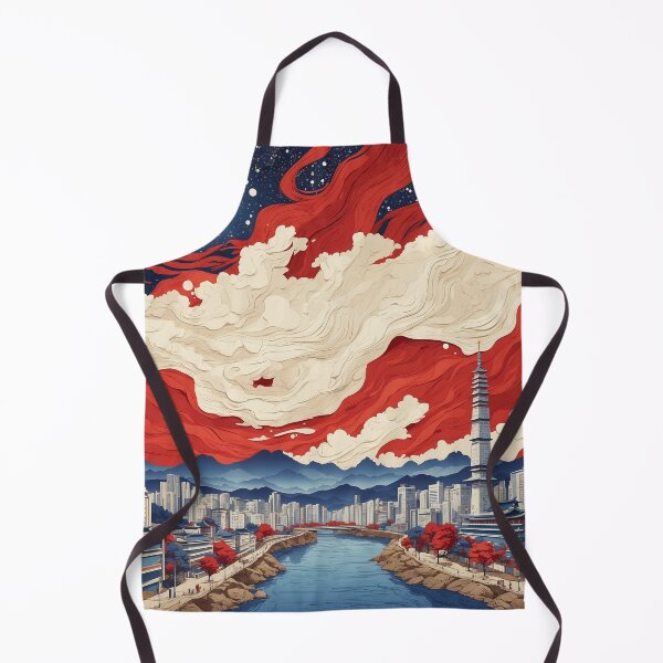 Item preview, Daejeon South Korea Starry Night Tourism Vintage Poster 2 designed and sold by TravelersGems.