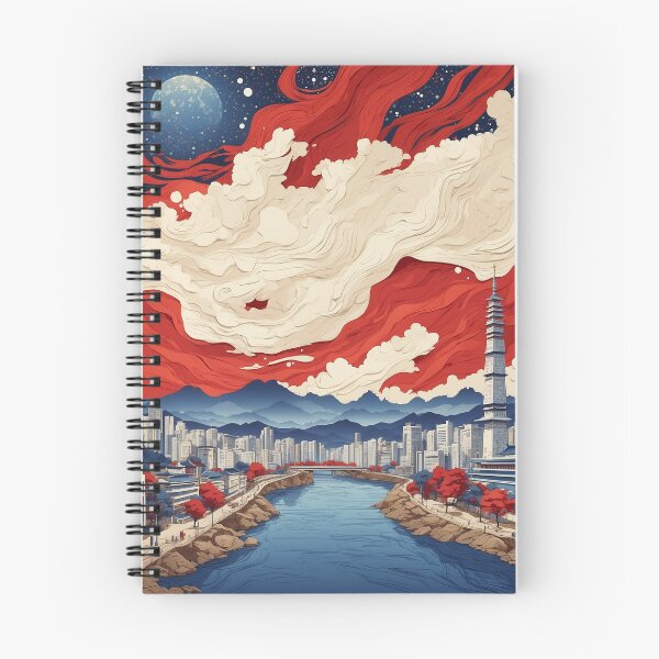 Item preview, Daejeon South Korea Starry Night Tourism Vintage Poster 2 designed and sold by TravelersGems.