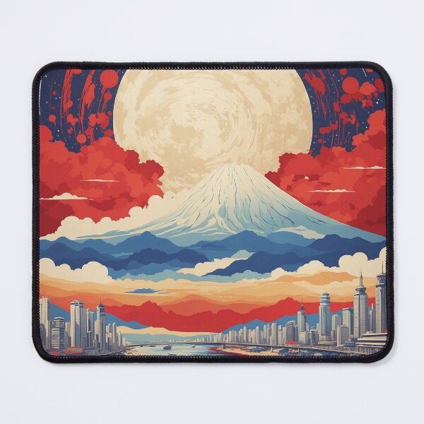 Item preview, Incheon South Korea Starry Night Tourism Vintage Poster designed and sold by TravelersGems.