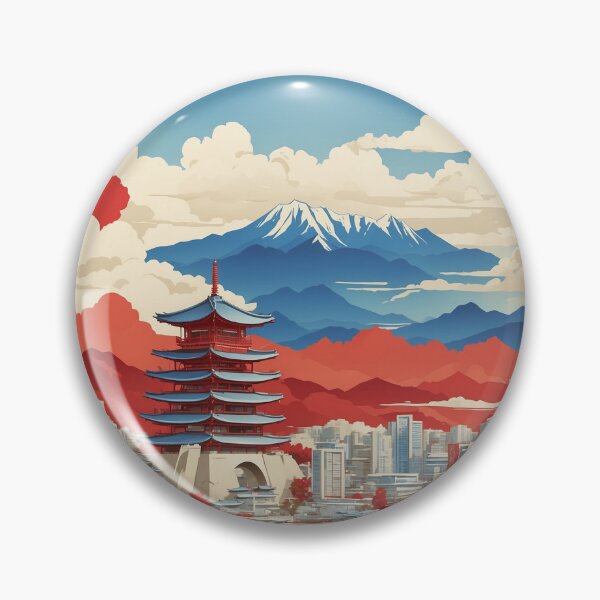 Item preview, Daejeon South Korea Tourism Vintage Poster 2 designed and sold by TravelersGems.