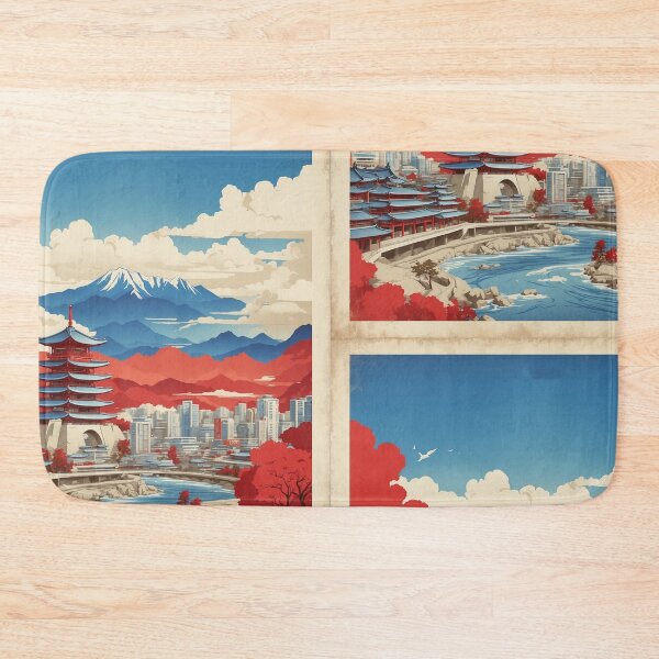 Item preview, Daejeon South Korea Tourism Vintage Poster 2 designed and sold by TravelersGems.
