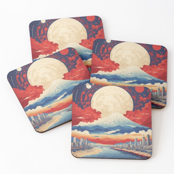 Item preview, Incheon South Korea Starry Night Tourism Vintage Poster 2 designed and sold by TravelersGems.