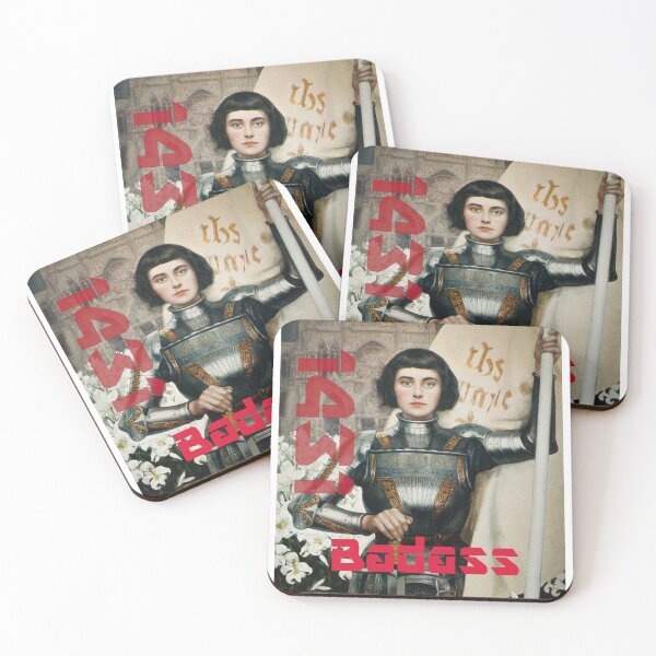 Item preview, Badass Saint Joan of Arc -Jeanne d'Arc designed and sold by lobodelnoir.