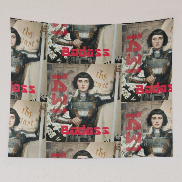 Item preview, Badass Saint Joan of Arc -Jeanne d'Arc designed and sold by lobodelnoir.