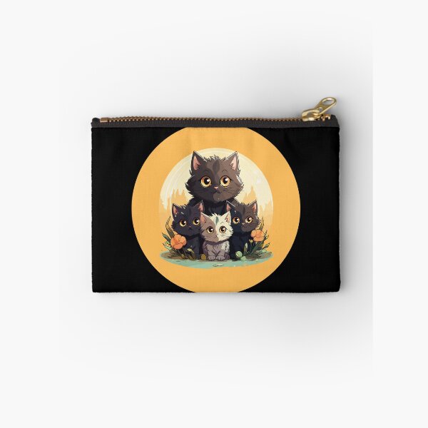 Item preview, Meow Magic - Sweet Cat Illustration Design designed and sold by Teezone-Art.