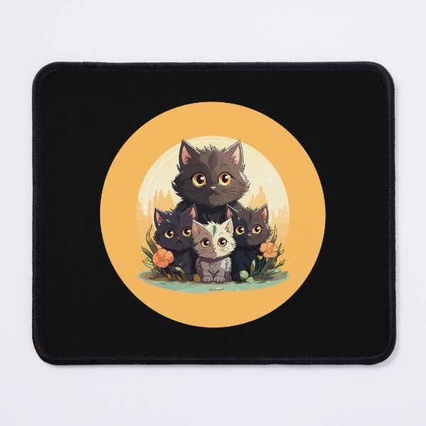 Item preview, Meow Magic - Sweet Cat Illustration Design designed and sold by Teezone-Art.